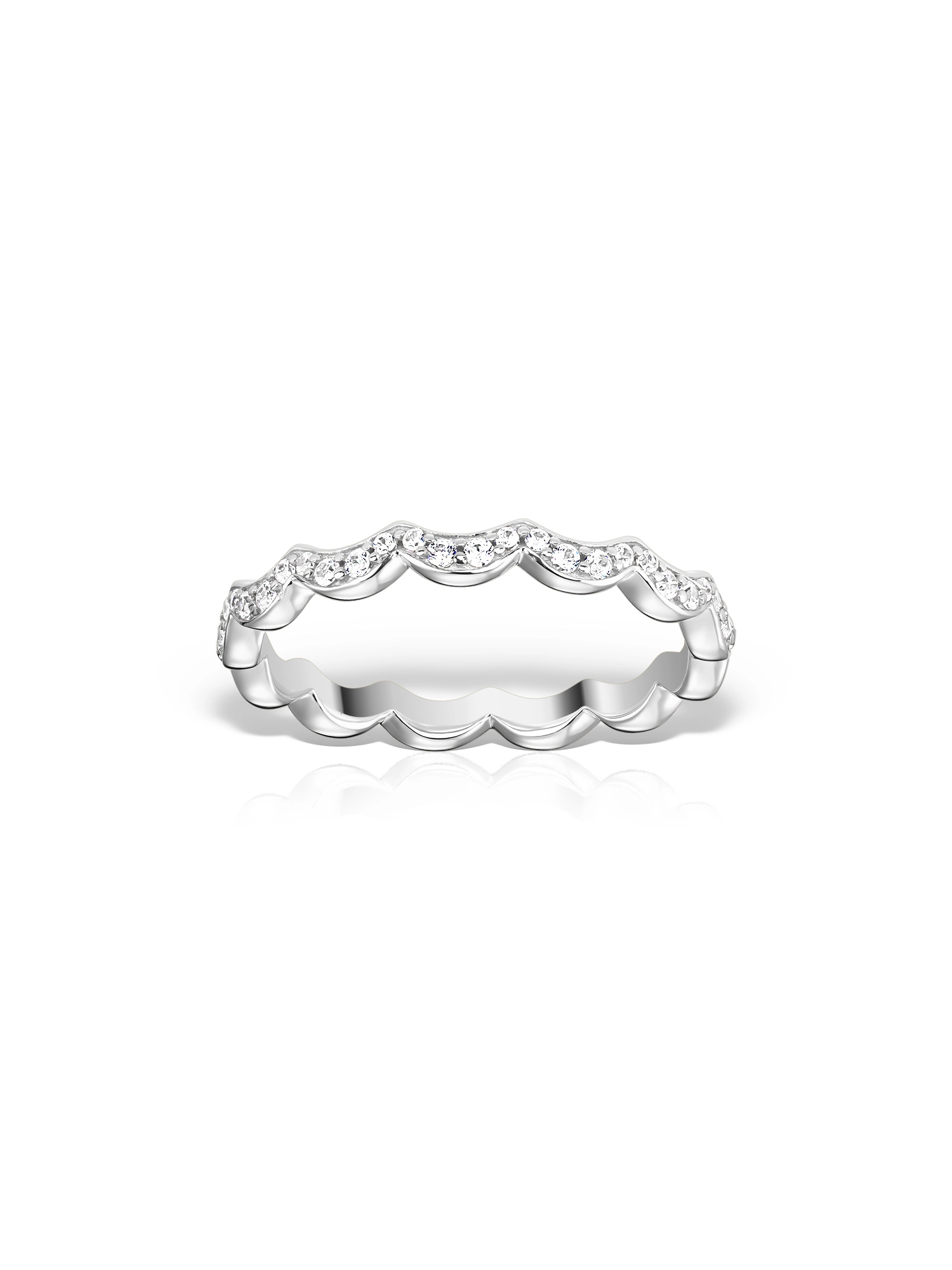 Inel argint cu zirconiu natural Half Eternity Cauti Inel argint cu zirconiu natural Half Eternity M'estimo? Descoperă Colecția M'estimo Jewelry, Impachetare Premium, Livrare Gratuită