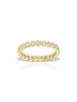Cauti Inel placat cu aur Vermeil cu zirconiu natural Honeycomb? Descoperă Colecția M'estimo Jewelry, Impachetare Premium, Livrare Gratuită