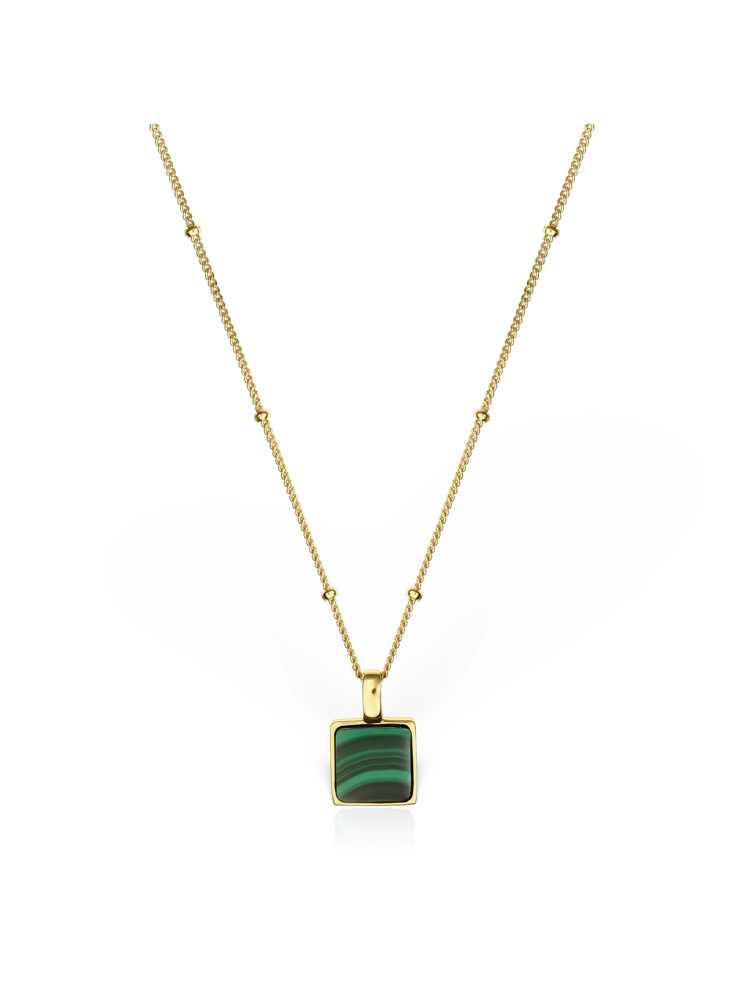 Colier argint placat cu aur cu pandantiv Malachit Square Cauți Colier argint placat cu aur cu pandantiv Malachit Square M'ESTIMO? Descoperă colecția M'estimo Jewelry cu pietre semiprețioase. Livrare in 24h.