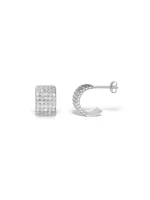 Cercei din argint cu zirconiu, cu un design sofisticat și strălucire deosebită, ideali pentru momente speciale. Finisaj impecabil, calitate premium și ambalaj elegant, gata de oferit cadou.