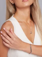 Lănțișor Femei din Argint 925 Lunaria