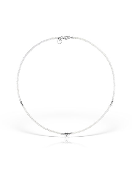 Colier Lioria din Argint cu Moonstone